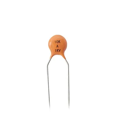 Capacitor de Ceramica 10 PF, 1000 V, 10 % NPO: