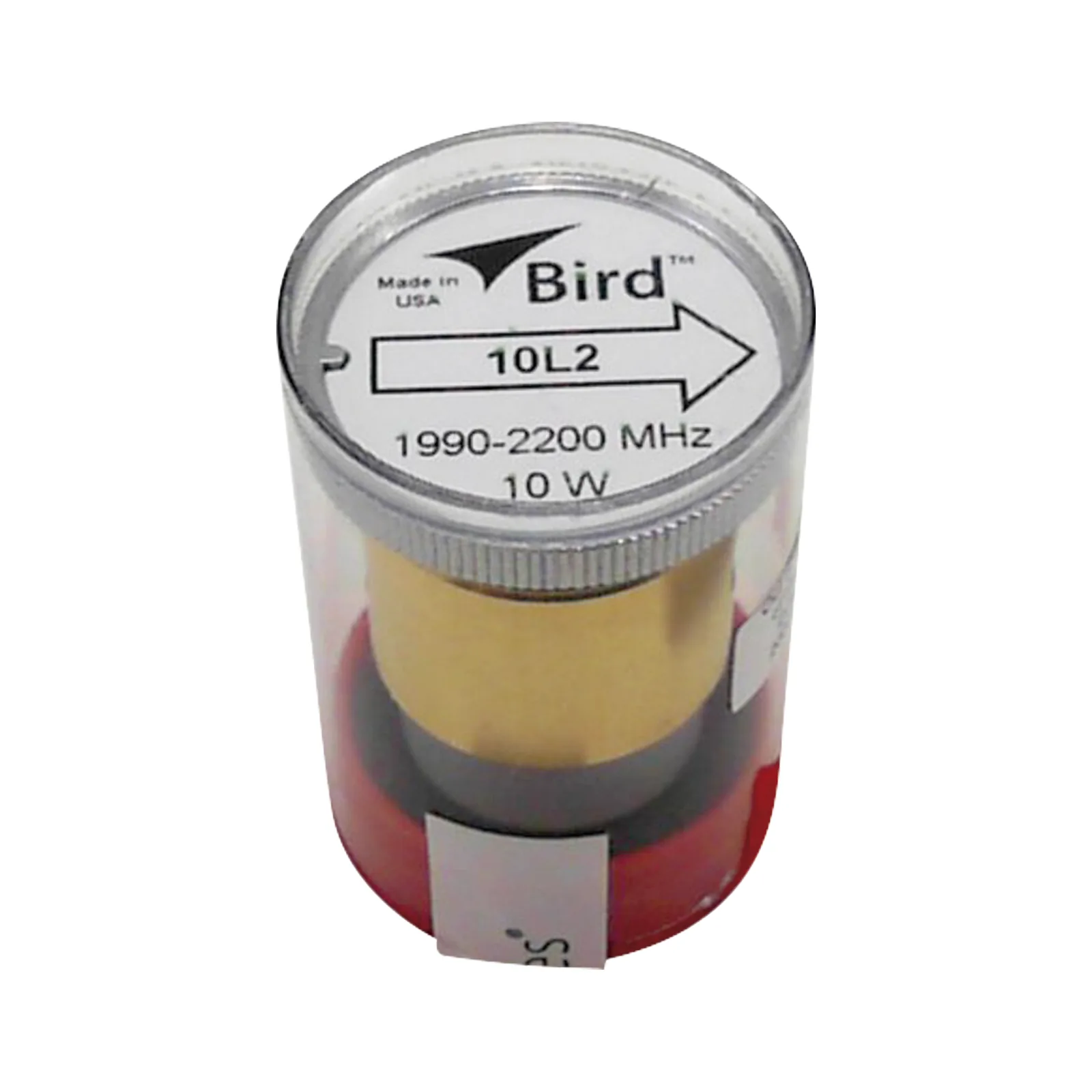 Elemento de 10 Watt en linea 7/8" para Wattmetro BIRD 43 en Rango de Frecuencia de 1990-2200 MHz.