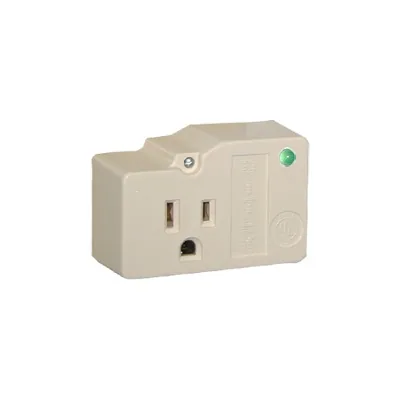 Protector Plug Pared / 120 VCA 15 A / 40,000 A / LED Diagnóstico / Transformadores de Alarma