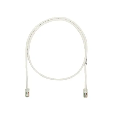 Cable de Parcheo UTP Categoría 5e, con Plug Modular en Cada Extremo - 2 Metros (6.56 Pies) - Blanco Mate