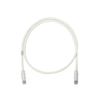 Cable de Parcheo UTP Categoría 6, con Plug Modular en Cada Extremo - 3 Metros (9.84 Pies) - Blanco Mate