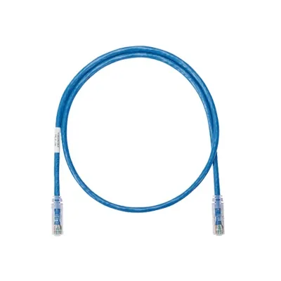 Cable de Parcheo UTP Categoría 6, con Plug Modular en Cada Extremo - 1 Metro (3.28 Pies) - Azul