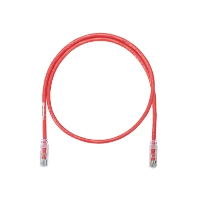 Cable de Parcheo UTP Categoría 6, con Plug Modular en Cada Extremo - 1.5 Metros (4.92 Pies) - Rojo