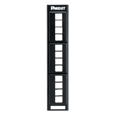 Panel de Parcheo Modular Keystone (Sin Conectores), de Montaje en Pared Usando Accesorio Wb89d, 12 Puertos