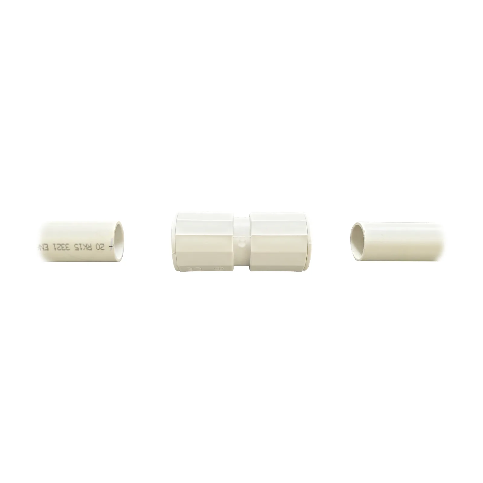Manguito / Cople Morbidx IP67 libre de halógenos para unir tubería rígida de 20 mm (3/4) permite una instalación hermética no necesita pegamento