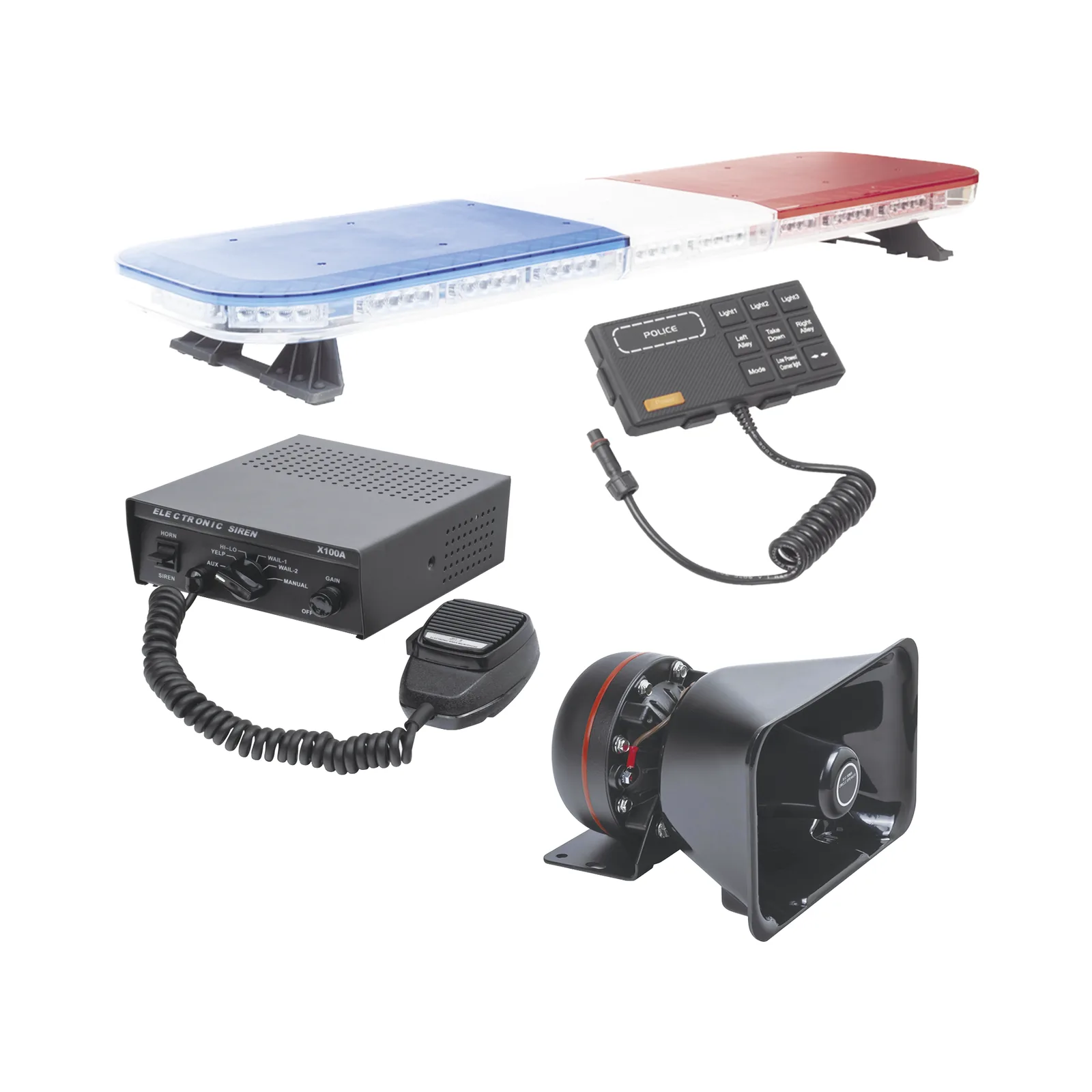 Kit básico para equipamiento de unidades de Seguridad Pública