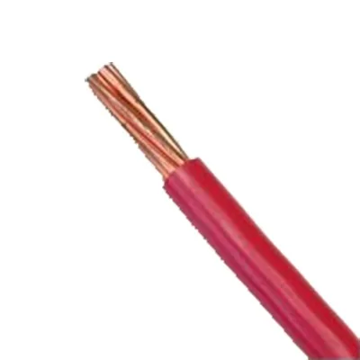 Cable THW-LS / Calibre 10 AWG / 19 Hilos / Color Rojo / Venta por Metro