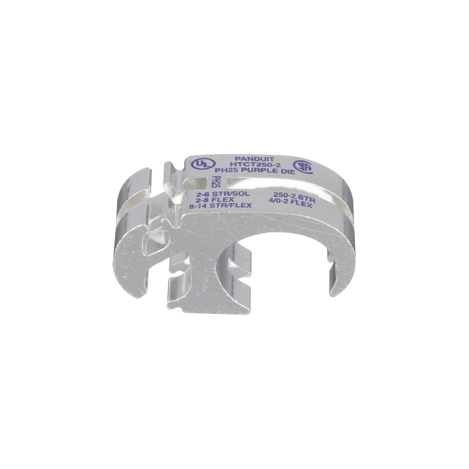 Conector de Compresión para Hacer Derivaciones de Cables, Espacios de 250 Kcmil a 2 AWG, 2 a 6 AWG, y 8 a 4 AWG
