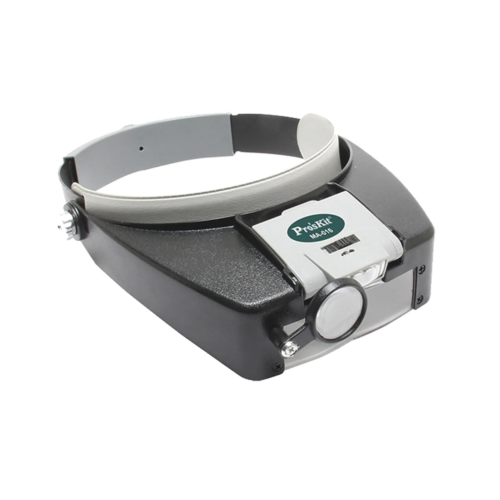 Lampara LED en correa frontal con lentes de aumento 1.8X, 2.6X y 5.8X.