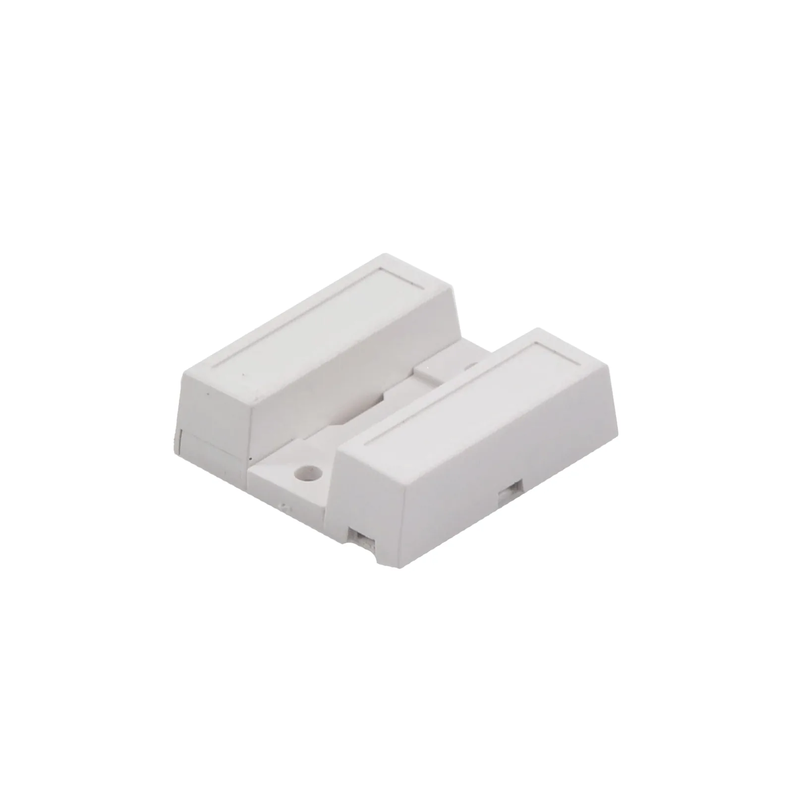 Contacto magnético miniatura de superficie normalmente cerrado, gap de 19 mm, para puertas y ventanas