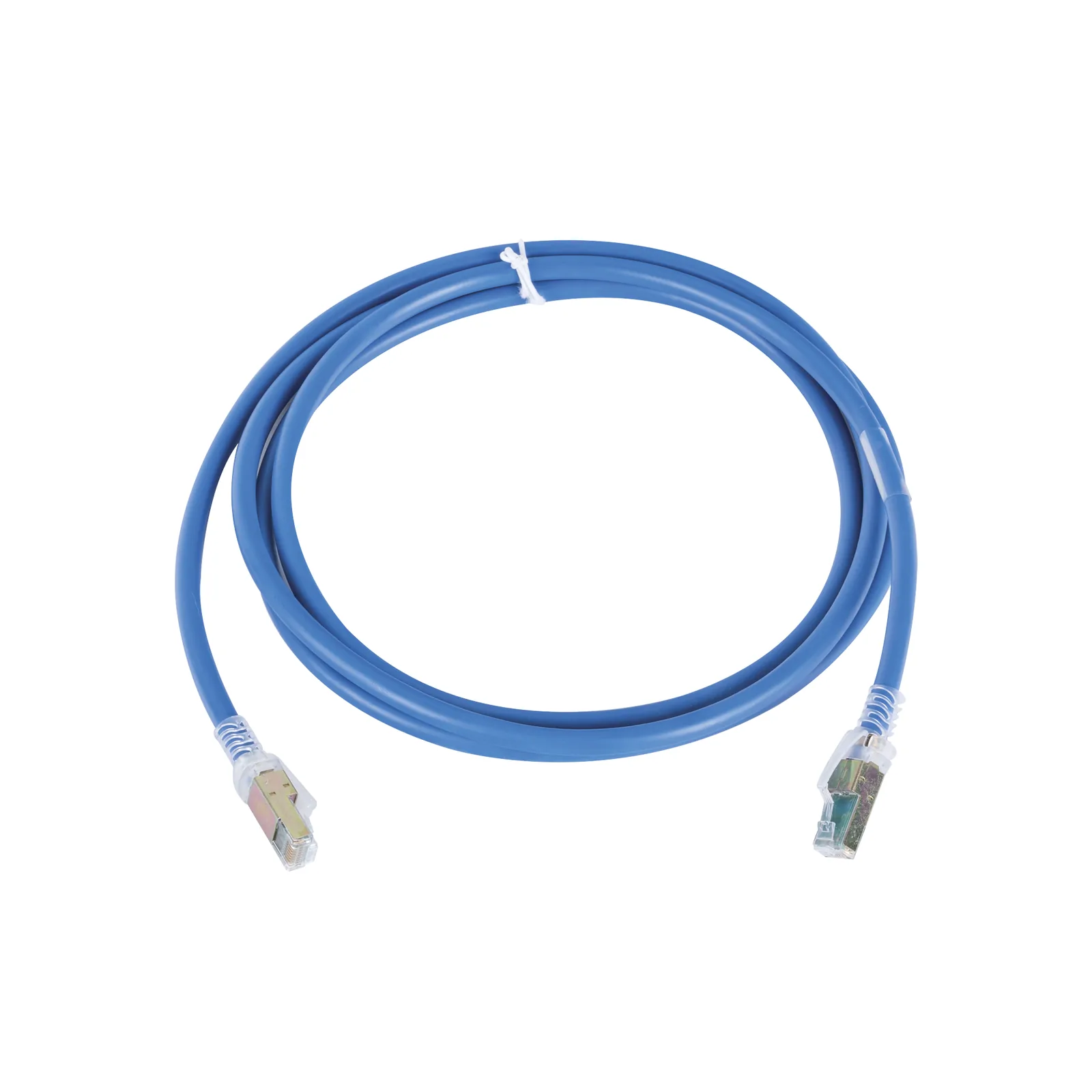 Patch Cord Z-MAX Cat6A UTP, CM, 2.13 Metros (7 Pies), Color Azul, Versión Bulk (Sin Empaque Individual)