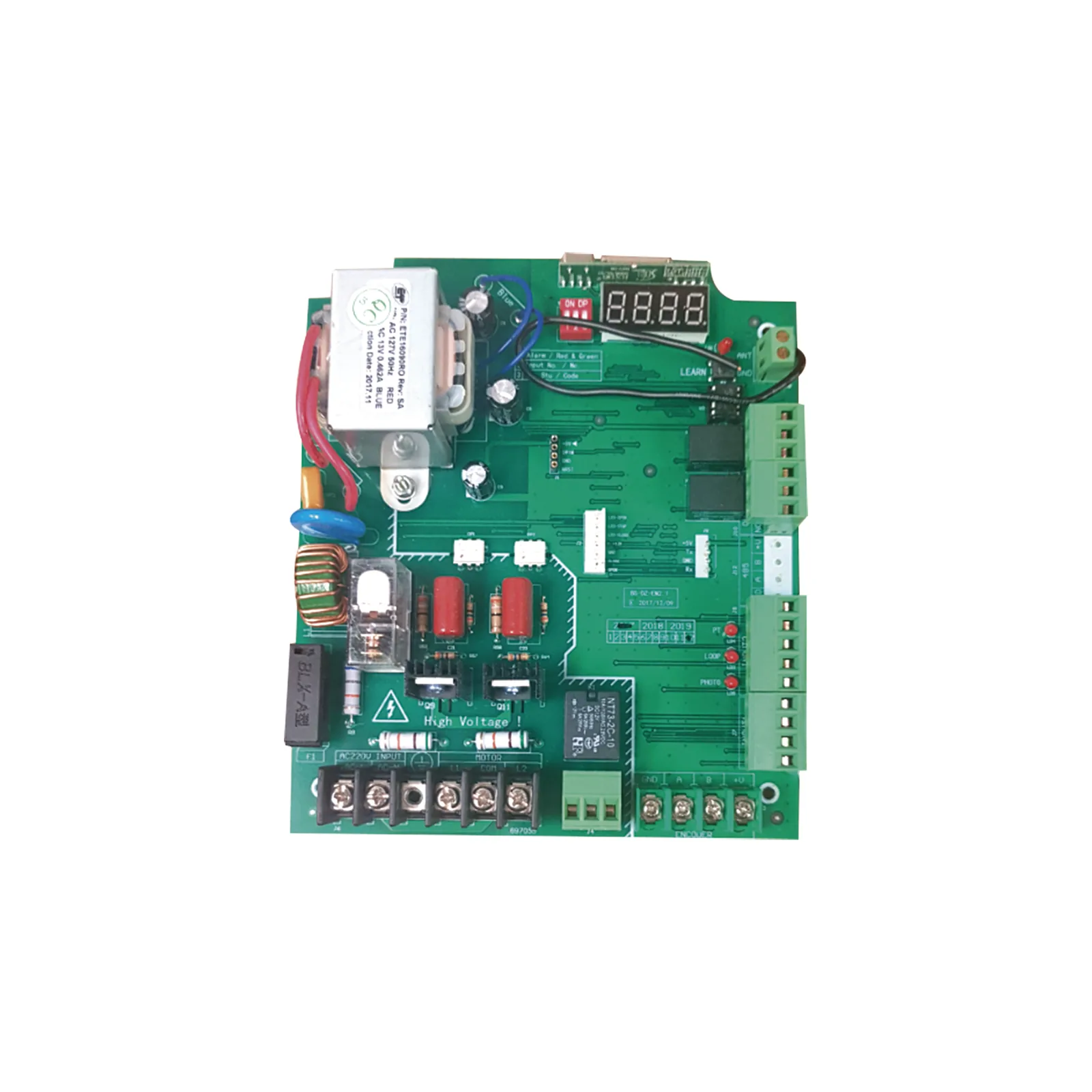 Tarjeta Electrónica Para Barreras Vehiculares XBF-3003, XBF-4003, XBS-5003, XBS-5000, XBF-3000, XBS-5002, XBF-3002, XBS-4M-LA, XBS-4M-RA