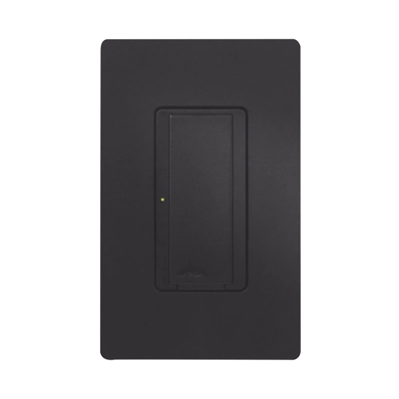 Switch de pared inteligente de doble voltaje 120-277 V, dos hilos sin neutro, 8 A en iluminación y motores de hasta 1/10 HP, para RadioRA 2 y RA2 Select, color Midnight