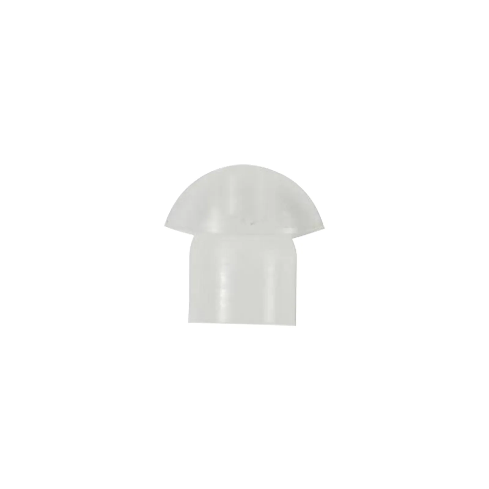 TAPON D/PLASTICO TRANSP.P/MICROFONO (100 PZAS)